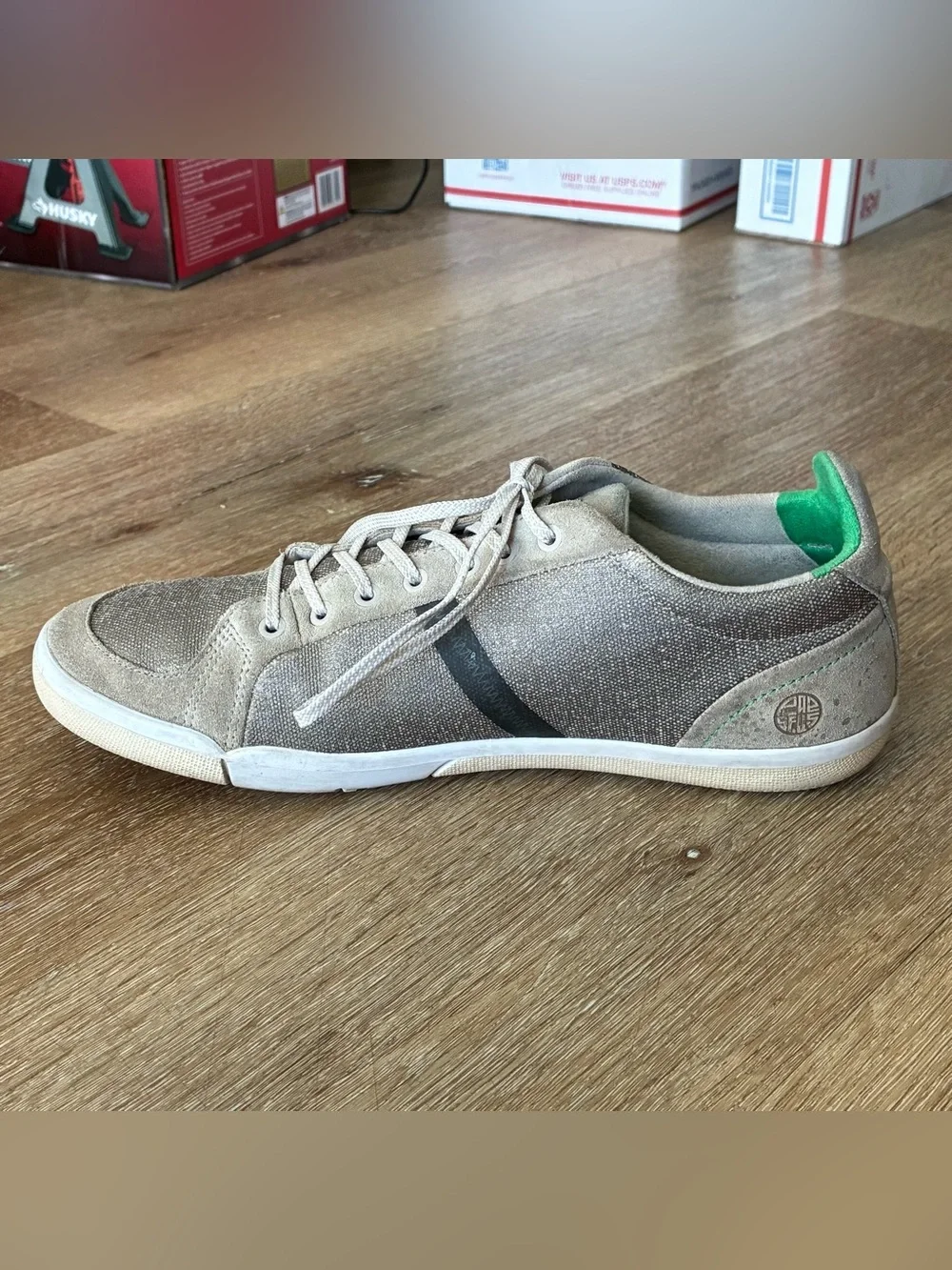 Plae Prospect Sneakers Stone Grey Men’s Shoes Size US 10.5 EU 44 28cm